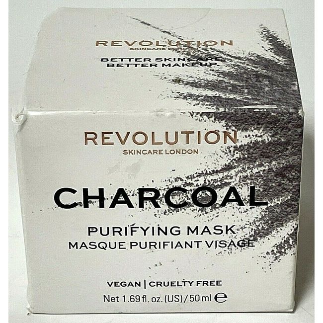 Revolution Skincare London Vegan Charcoal Purifying Mask 1.69 fl oz