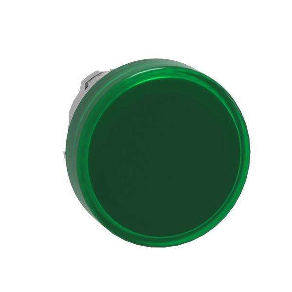 Schneider Electric ZB4BV033 Pilot Light Head, Green, Panel Mount