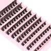 Lash Clusters 108Pcs DIY Eyelash Extenisons Natural Look Wispy Clusters Lashes 8-16MM D Curl Individual Lashes DIY at Home Wispy Fluffy Lash Extensions Reusable Individuals DIY at Home by JIMIRE