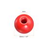 sourcing map 6Pcs Threaded Ball Knobs, M16 Female Thread Thermoset Ball Knob 1.97'' Dia Red Round Operation Ball Handles Embedded Threaded Knob for Machine Handle Tool Replacement