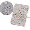 Nail Parts Set of 300 Clear Aurora Ribbon Butterfly 3D 3D Bowknot Nail Art Jewelry Parts Handmade Deco Parts Accessory Parts for Resin