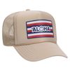 OTTO Wholesale 12 x Polyester Foam Front 5 Panel High Crown Mesh Back Trucker Hat - Black - (12 Pcs)
