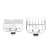 Hair Limit Comb, Universal Clipper Comb Attachment for Professional Electroplating Cutting Guide 1.5MM+4.5MM(Electroplating Silver)