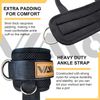 Adjustable Ankle Straps For Cable Machine Leg Workouts Glutes Hips And More
