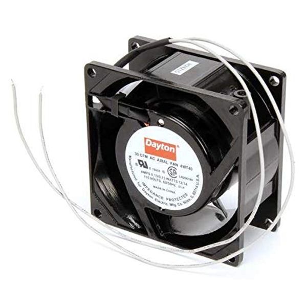 Standard Square Axial Fan, Square, 115V AC, 1 Phase, 30 cfm