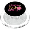 I Practice Stitch Craft PopSockets PopGrip for MagSafe