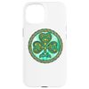 Hülle für iPhone 15 Celtic Knot Shamrock Irisches Irland