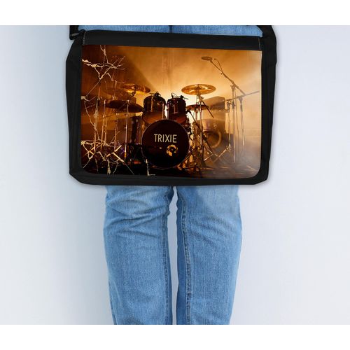 Personalised Music Bag Drum Kit - Practical Music Bag for Drummers with Names - with Thoughtful Interior Division