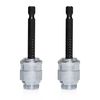Smasener 2PCS Wire Stripper Connecting Rod for Drill,Wire Stripper Adapters,Thread Diameter 0.6 Inches