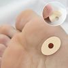 30pcs Footcare Corn Caps,Corn Cushions Corn Pads for Feet,Soft Latex Foam Self Adhesive Callus Pads Corn Pad Bunion Plasters Corn Pad Anti Friction Reduce Foot and Heel Pain