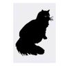 Large 'Fluffy Cat' Temporary Tattoo (TO00022760)