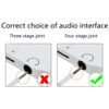 Type-C Sound Card USB-C 3.5mm Audio Interface for Earphone Speaker Computers new