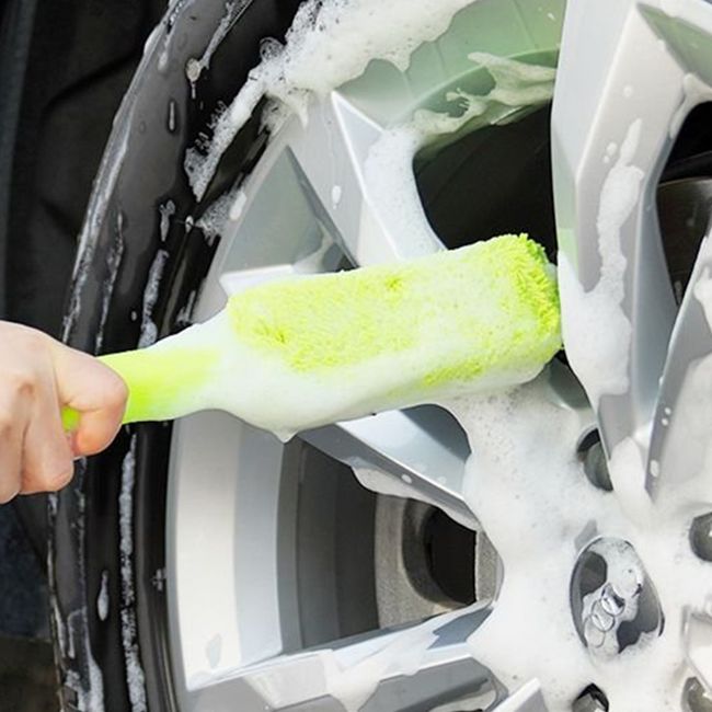 Tire Rim Cleaning Brush Car Wash Equipment For Tire Cleaning Wheel