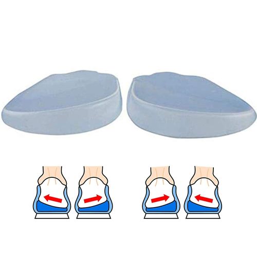PEDIMEND Gel O/X Type Leg Orthotics Insole (1PAIR) - Effectively Correct Heel Valgus/Varus - Heel Support for Supination & Pronation - Heel Cushion for Posture Corrector - UNISEX - Foot Care