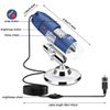 Ninyoon 2K USB Digital Microscope for Android PC, 40-1000X Microscope Super HD Endoscope Magnifier Camera Compatible with Android Cellphone and Tablet Windows Mac Chrome Linux - Not for iPhone/iPad