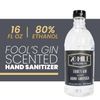 28 Mile Hand Cleanser, Fool's Gin Scented, 16oz, 80% Ethanol