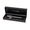 Thomas Earnshaw Longcase Gold Plated Roller Pen - Black