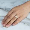 Philip Jones Adjustable Crystal Ring Created with Zircondia® Crystals