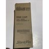 Baseboard End Cap LEFT Side NOT-Hinged 2" Slant/Fin Baseline 2000 Nu-White-OEM