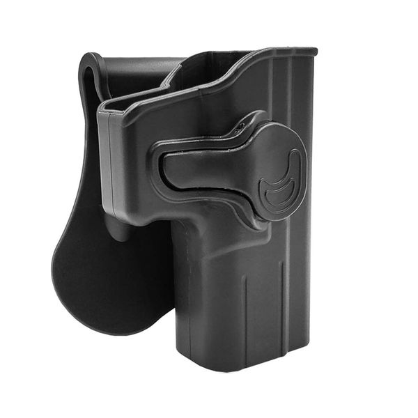 Gun Holster for 5'' Barrel Springfield XD Tactical 9mm/40/45, OWB Paddle XD45 Holster, Outside Waistband Holster, 360° Adjustable Cant & Fast Draw - Right Handed