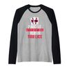 Pinochle Card Game Gamer Player Trick-Taking Raglan Baseball Tee
