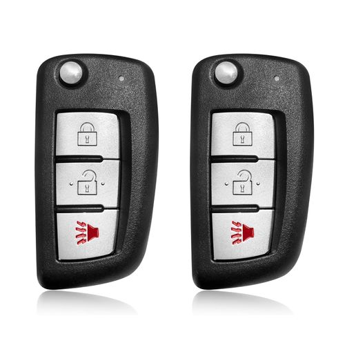 2 Keylessbest Replacement for 2014 2015 2016 2017 Infiniti FX35 FX45 QX4 G35 Nissan Armada Frontier Pathfinder Xterra Key Fob Remote Control KBRASTU15 3 Buttons 315MHz
