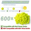 600 Rounds Refill Pack Balls Ammo for Nerf Hyper Blaster Series Stock Up Hyper Games