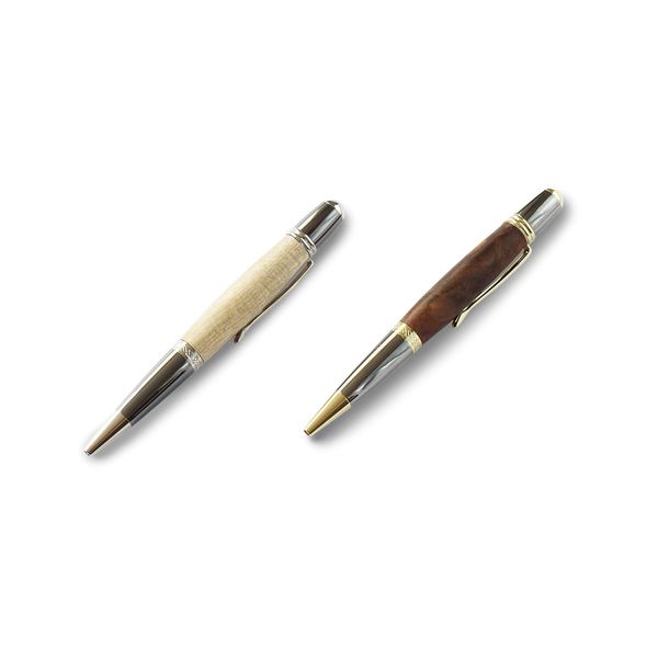 Pen Hardware Kit "Sierra" Twist Ballpoint Pen (Platinum)