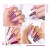 INPING Gel Nail Polish, 10 Colors Purple UV Nail Polish Set, Glitter Purple Pink Plum Red Burgundy Nude Pink Berry Fall Winter Varnish Gel Soak Off UV LED for Christmas Halloween Nail Art Salon