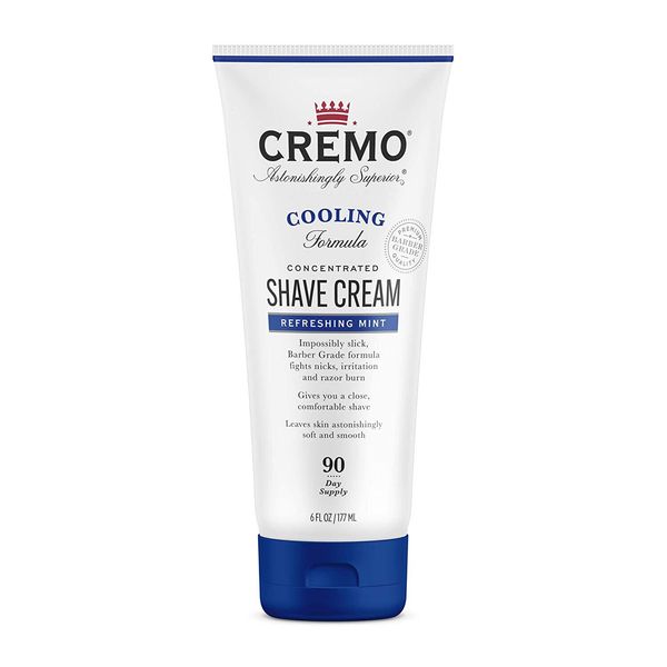 2PK Cremo Cooling Concentrated Shave Cream Refreshing Mint, 6 Fl Oz 853382004087