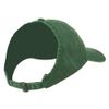 Ladies Washed Cotton Ponytail Cap - Dark Green OSFM