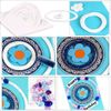 SCRAPBOOK ADHESIVES BY 3L 3D Foam Circular Frames, White