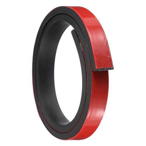 uxcell Adhesive Rubber Strips, 1" W x 3/8" T x 6'L Solid Neoprene Rubber Sheet Rolls with Adhesive Backing for DIY Gaskets Seals Pads Crafts