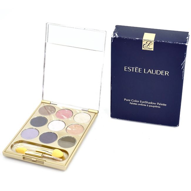 Estee Lauder Pure Color EyeShadow Palette ~9 Shades~ Full Size (New In Box) RARE