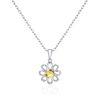 Philip Jones Daisy Necklace Created with Zircondia® Crystals