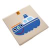 Toot Toot Square Children Storage Box Toy Organiser Foldable (Ship)