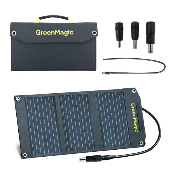 Greenmagic 40 Watt Portable Solar Battery Charger Ideal for Solar Generator PPS