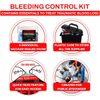 MediTac Bleeding Control First Aid Kit in Plastic Case First Responders EMT