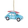 Clementine Designs Beach Buggy Beetle with Surfboard Ceiling Fan Pull or Light Pull Chain