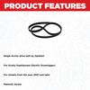 Scotty #1129 Depthpower Drive Belt 1 only for Current Models BLACK, Small