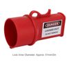 Pin and Sleeve Socket Lockout Device Safety Padlock with Keys 2in Diameter Waterproof Plug Lockout Lock Set