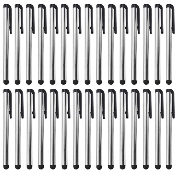 Premium 30 Pack Stylus Compatible with Umidigi Note 100A Short Slim Touch Medium Tip Pen for All Capacitive Touch Medium Tip Screens