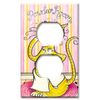 Art Plates - Cat Powder Room Switch Plate - Outlet Cover