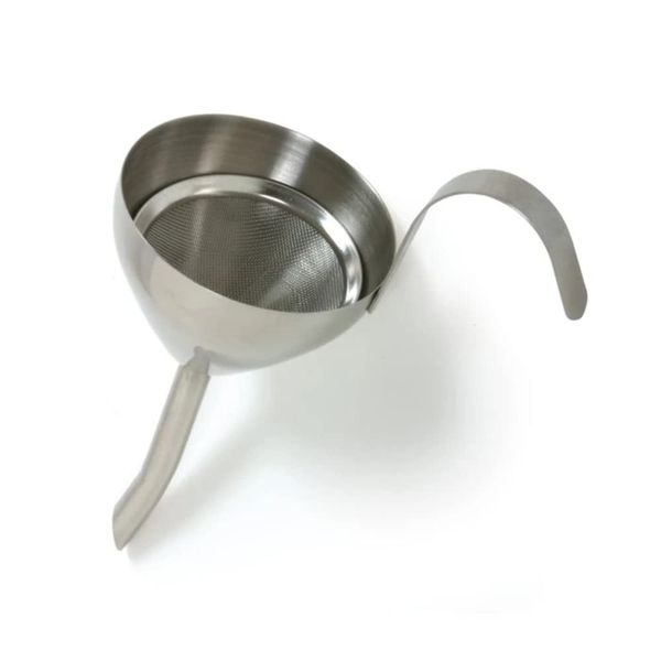 Norpro 242 Stainless Steel Funnel with Strainer, 3-Inch Mouth Diameter, As Shown