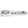 fiXte Plastic WC Toilet Cistern Lever Arm Multi Adjustable Replacement Flush in White