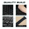 Soft PU Leather Armrest Cushion Console Middle Organizer Black Elbow Pad Cover