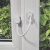 3 x White TruMAX Keyless Cable Restrictor Window Safety Security Lock