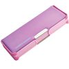 Debika Pencil Case, Shock Guard, Double-Sided Pencil Case, Purple 053008