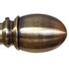 IANPAV Curtain Finials 19 Antique Oval