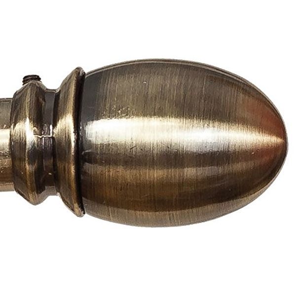 IANPAV Curtain Finials 19 Antique Oval